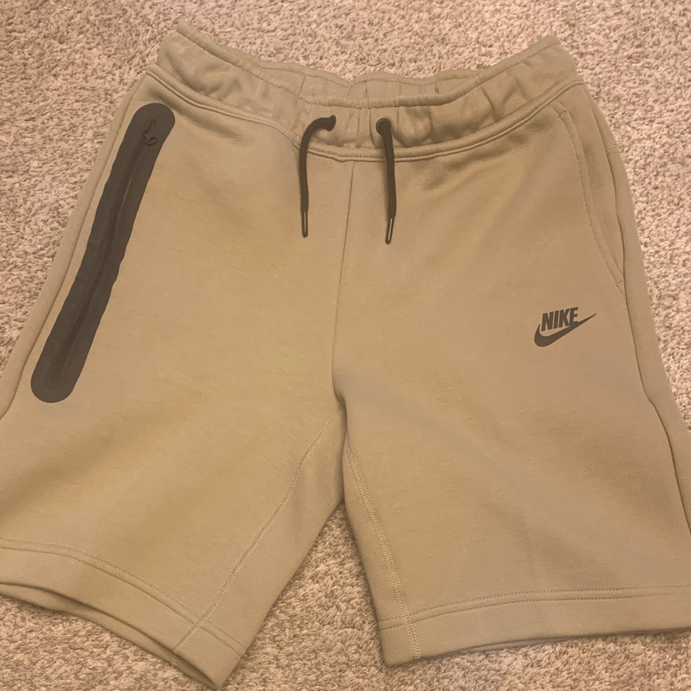 Nike Kids Beige Athletic Shorts